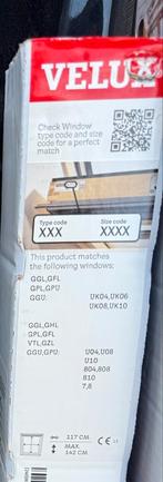 Velux Zonwering - Nieuw in doos!, Doe-het-zelf en Verbouw, Rolluiken, Ophalen of Verzenden, Nieuw, Wit, 100 tot 150 cm