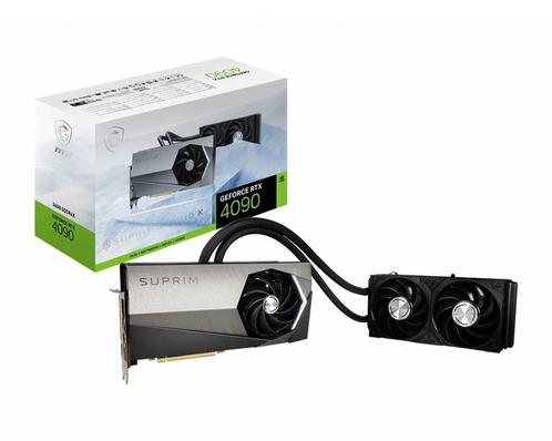 MSI GeForce RTX 4090 SUPRIM LIQUID X 24G, Computers en Software, Videokaarten, Zo goed als nieuw, Nvidia, PCI-Express 4.0, GDDR6