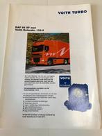 Folder DAF 95XF met Voith Retarders, Ophalen of Verzenden, Zo goed als nieuw, Overige merken, DAF
