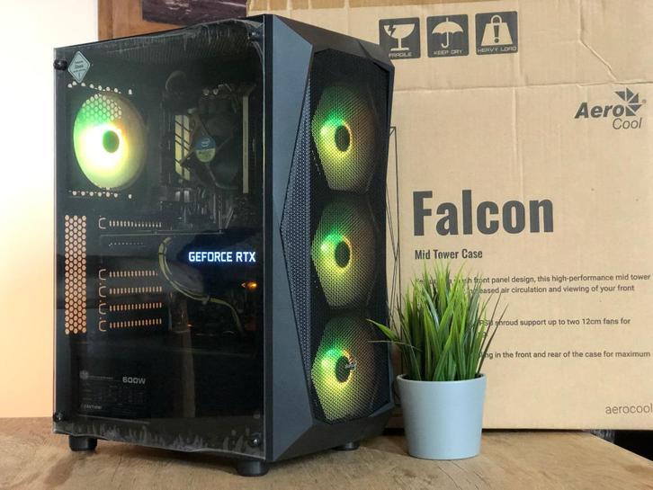 RGB Game PC -  RTX2060  - i7 9700K - 16Gb - 1.2TB -  Win 11, Spelcomputers en Games, Spelcomputers | Sony PlayStation 4, Nieuw