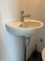 Plieger wastafel toilet / fontein toilet, Huis en Inrichting, Badkamer | Badkamermeubels, Minder dan 50 cm, Verzenden, Zo goed als nieuw