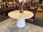Eettafel Sofi rond 130cm Modern wit met extra 50%Korting