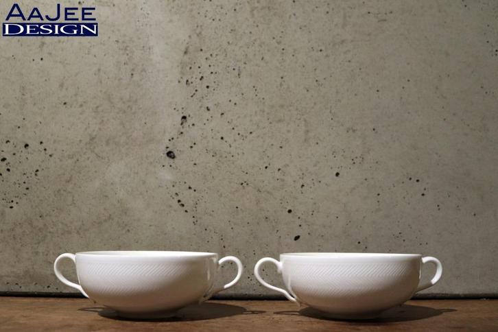 2 Villeroy & Boch - Look - Soepkommen - 1994 - 2007, Huis en Inrichting, Keuken | Servies, Zo goed als nieuw, Kom(men), Effen