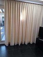Overgordijnen, Huis en Inrichting, Stoffering | Gordijnen en Lamellen, Ophalen, Crème, Gebruikt, 200 cm of meer