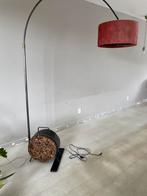 Hanglamp met stoere houten voet, Ophalen, Gebruikt
