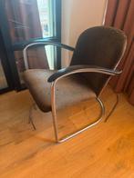 Gispen fauteuil 414 zwart vintage, Huis en Inrichting, Stoelen, Ophalen, Gebruikt, Zwart, Gispen