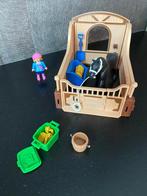 Playmobil Fries paard met paardenbox 5519, Ophalen of Verzenden, Gebruikt