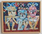 Mooi Indonesisch schilderij, Antiek en Kunst, Kunst | Schilderijen | Klassiek, Ophalen