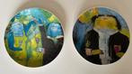2 art- borden Corry Ammerlaan Artihove Art, Antiek en Kunst, Kunst | Designobjecten, Ophalen of Verzenden