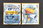 Nederland 2023 Echt Hollands Caravan en Kaas gestempeld, Postzegels en Munten, Na 1940, Verzenden, Gestempeld