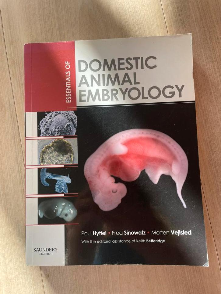 Essentials Of Domestic Animal Embryology, Boeken, Studieboeken en Cursussen, Gelezen, WO, Beta, Ophalen of Verzenden