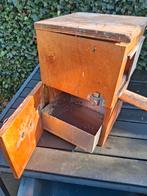 Nestblok voor steenuil of parkiet.28x28x 40 hoog, Ophalen, Gebruikt, Kooi-accessoires