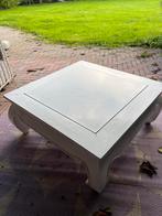 Witte opium tafel, Ophalen, Gebruikt, 50 tot 100 cm, Vierkant
