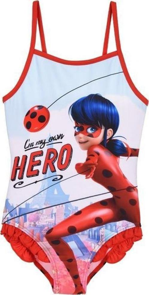 Miraculous Ladybug badpak maat 104 *NIEUW IN VERPAKKING*, Kinderen en Baby's, Kinderkleding | Kinder-zwemkleding, Nieuw, Badpak
