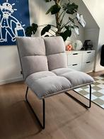 Fauteuil beige/zand - Bronx71, Ophalen, Eenpersoons, 75 tot 100 cm, Zo goed als nieuw