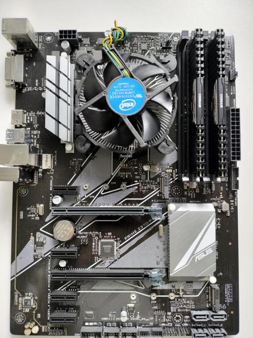 moederbord cpu ram combo, Computers en Software, Moederborden, Zo goed als nieuw, Intel, DDR4, Ophalen
