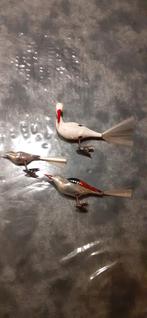 Antieke glazen kerstvogeltjes, Diversen, Kerst, Ophalen, Gebruikt