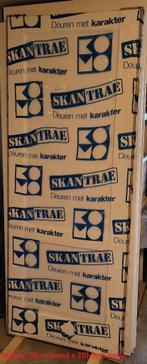 Nieuw Skantrae SKS 217 Opdekdeur rechts draaiend gegrond mas, Ophalen, Minder dan 80 cm, Binnendeur, Nieuw