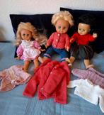 Vintage poppen met kleertjes, Ophalen, Gebruikt, Pop