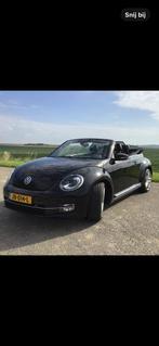 Volkswagen Beetle 1.2 TSI 77KW Cabriolet BMT 2015 Zwart, Auto's, Volkswagen, Te koop, Geïmporteerd, Benzine, 4 stoelen