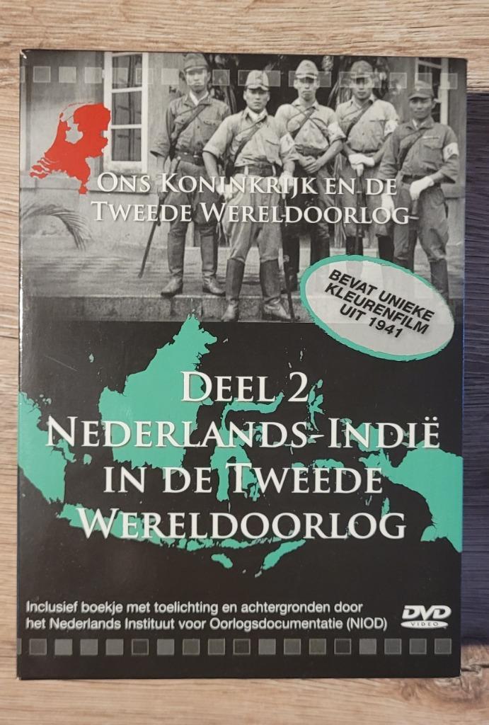 DVD historie Deel 2 Nederlands-Indie in de 2de wereldoorlog, Cd's en Dvd's, Dvd's | Documentaire en Educatief, Zo goed als nieuw