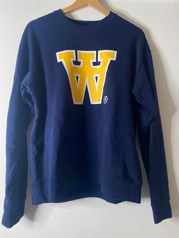 Wood Wood sweater donkerblauw | Maat M beschikbaar voor biedingen