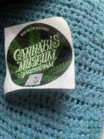 Cannabis museum sticker, Nieuw, Ophalen of Verzenden