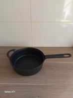 Gietijzeren hapjespan/braadpan, Huis en Inrichting, Keuken | Potten en Pannen, Ophalen, Zo goed als nieuw, Gietijzer, Koekenpan of Braadpan