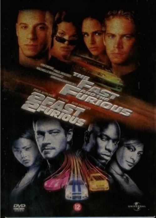 The Fast and the Furious & 2 Fast 2 Furious, Cd's en Dvd's, Dvd's | Actie, Zo goed als nieuw, Actie, Vanaf 12 jaar, Ophalen of Verzenden
