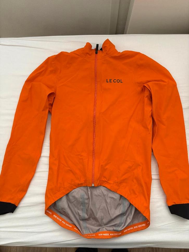 Le Col Pro Rain Jacket maat L, Fietsen en Brommers, Fietsaccessoires | Fietskleding, Gebruikt, Heren, Bovenkleding, L, Ophalen of Verzenden