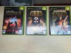3x Star Wars XBOX Games, 1 speler, Ophalen of Verzenden, Gebruikt, Vanaf 12 jaar