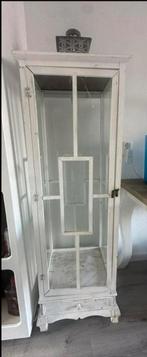 Vitrinekast hoge LANTAARN vitrine kast 165hg RIVIERA  MAISON, Ophalen, 50 tot 100 cm, 25 tot 50 cm, Glas