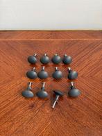 12 antraciet meubelknoppen, Huis en Inrichting, Woonaccessoires | Overige, Ophalen of Verzenden, Zo goed als nieuw