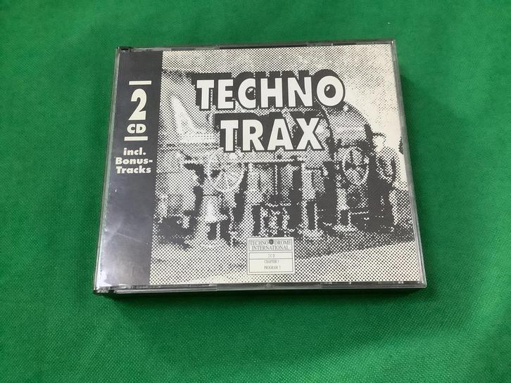 Techno Trax 2cd (Dld/rare!), Cd's en Dvd's, Cd's | Dance en House, Gebruikt, Techno of Trance, Ophalen of Verzenden