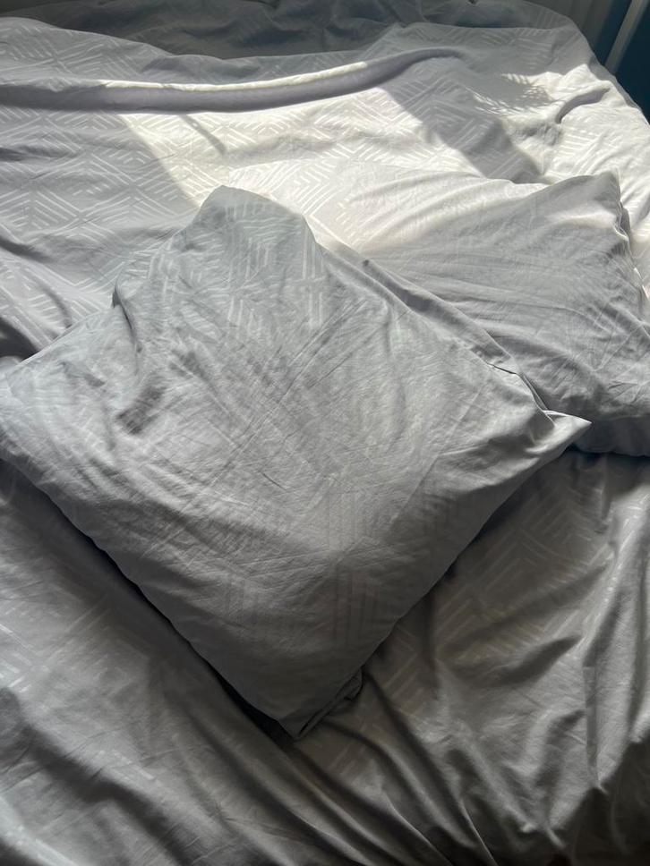 Licht Grijs dekbed 240x220, Huis en Inrichting, Slaapkamer | Beddengoed, Zo goed als nieuw, Deken of Dekbed, Tweepersoons, Grijs