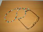 Brilkoordje van gemengd halfedelsteen, Info.adorabeads@gmail.com, Want 18 Hoogvliet, Adorabeads, Nieuw