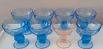 Mickey Mouse disney  kobalt blauw /roze ijscoupe / dessert, Ophalen of Verzenden, Mickey Mouse, Nieuw, Servies