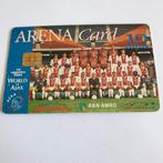 2195 arena card 10 gulden world of ajax 13-08-1997, Ophalen of Verzenden, Zo goed als nieuw, Ajax, Poster, Plaatje of Sticker