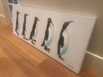 Schilderij / Canvas pinguïns (150 x 60 cm), Ophalen