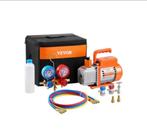 Vacuüm pomp met drukmeting en slangen te huur, Doe-het-zelf en Verbouw, Compressors, Ophalen, Zo goed als nieuw, Minder dan 200 liter/min