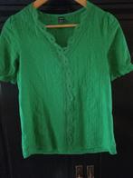 Groene shein blouse appelgroen xs, Kleding | Dames, Ophalen of Verzenden, Zo goed als nieuw