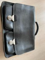 Lederen tas, leer, Ophalen of Verzenden, Zo goed als nieuw, Bruin, Minder dan 35 cm
