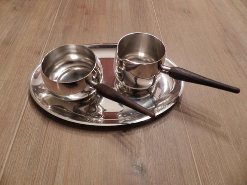 Zilveren/zilverkleurige koffie e/o thee accessoires, Huis en Inrichting, Keuken | Keukenbenodigdheden, Zo goed als nieuw, Ophalen of Verzenden