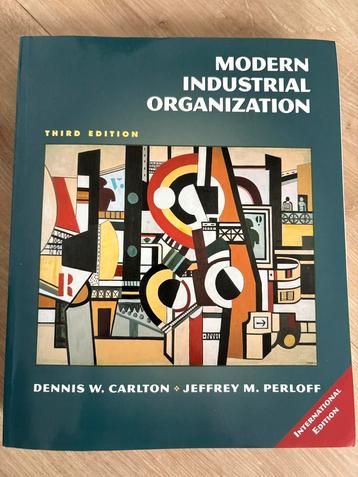 Modern Industrial Organization - Carlton & Perloff beschikbaar voor biedingen