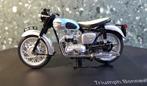 Triumph Bonneville blauw 1:18 Norev, Hobby en Vrije tijd, Modelauto's | 1:18, Nieuw, Motor, Norev, Verzenden