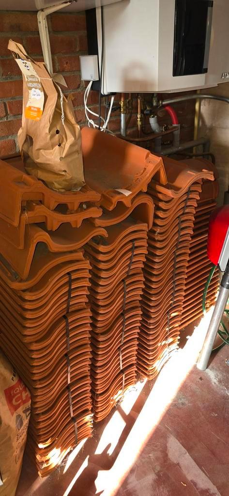 Nieuwe Monier Hollander-V Dakpannen 100st., Doe-het-zelf en Verbouw, Dakpannen en Dakbedekking, Nieuw, Dakpannen, Steen of Klei