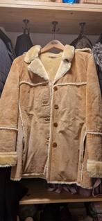 Vintage Suede Leren Jas Maat 40, Ophalen of Verzenden, Nieuw, Maat 38/40 (M), Bruin