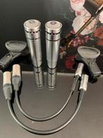 Vintage GELOSO M68 dynamisch microfoon paartje, Ophalen of Verzenden, Gebruikt