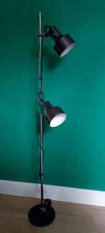 Bruine Anvia vloerlamp lamp uit het midden van de eeuw, Ophalen, Zo goed als nieuw, 150 tot 200 cm