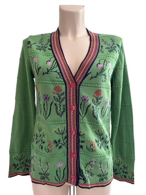 Ivko vest M, Kleding | Dames, Truien en Vesten, Zo goed als nieuw, Maat 38/40 (M), Groen, Ophalen of Verzenden